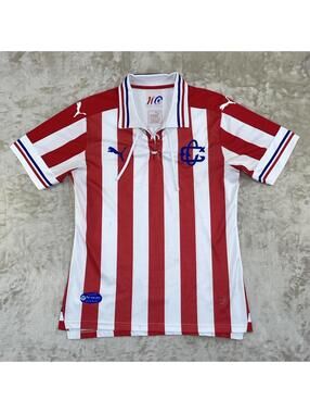 Puma Chivas Guadalajara 110th Anniversary Campeonisimo Jersey Sz Medium RARE!